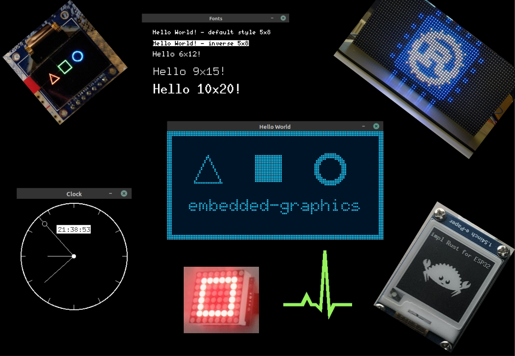 Embeded Graphics Examples