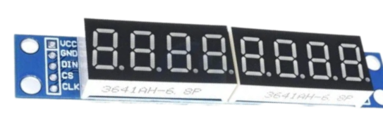 MAX7219 Eight Digit 7-Segment Display